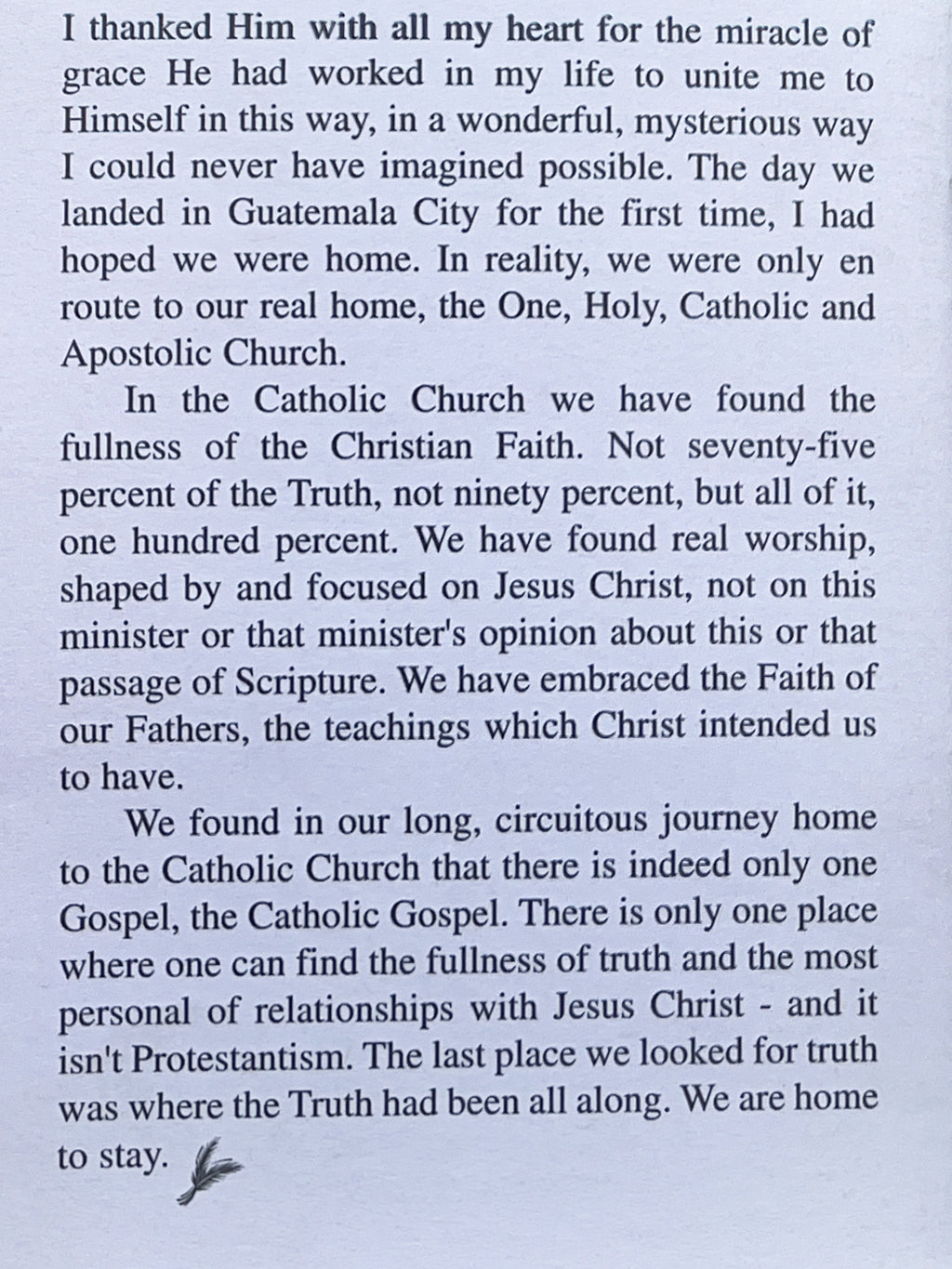How I Solved the Catholic Problem - A True Story