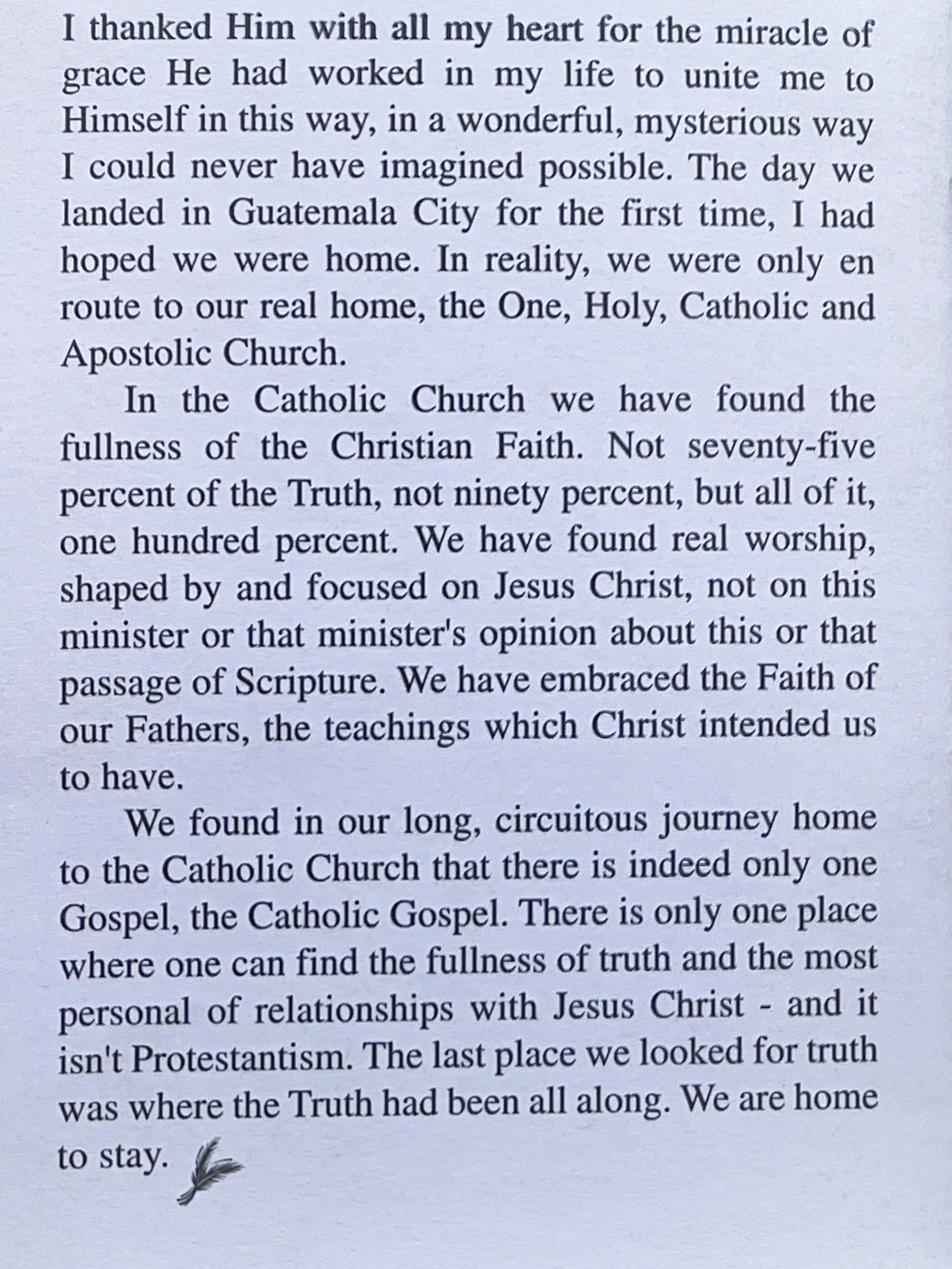 How I Solved the Catholic Problem - A True Story