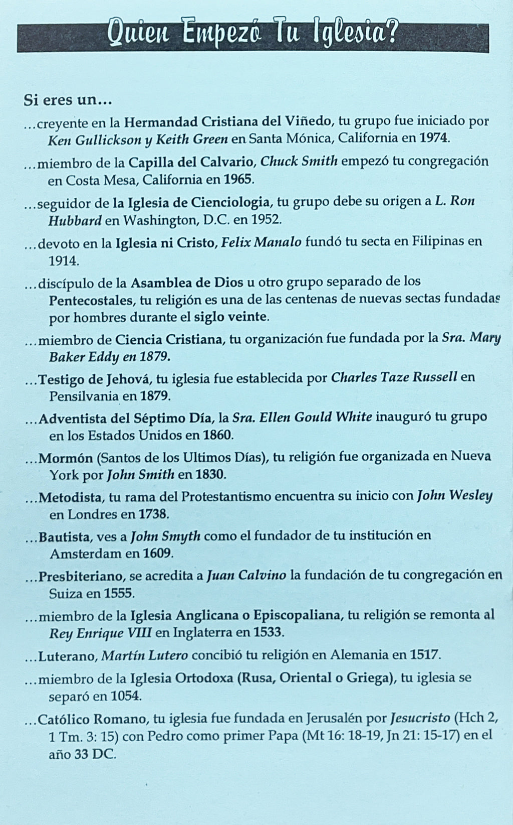 Confesion De Un Romano Catolico
