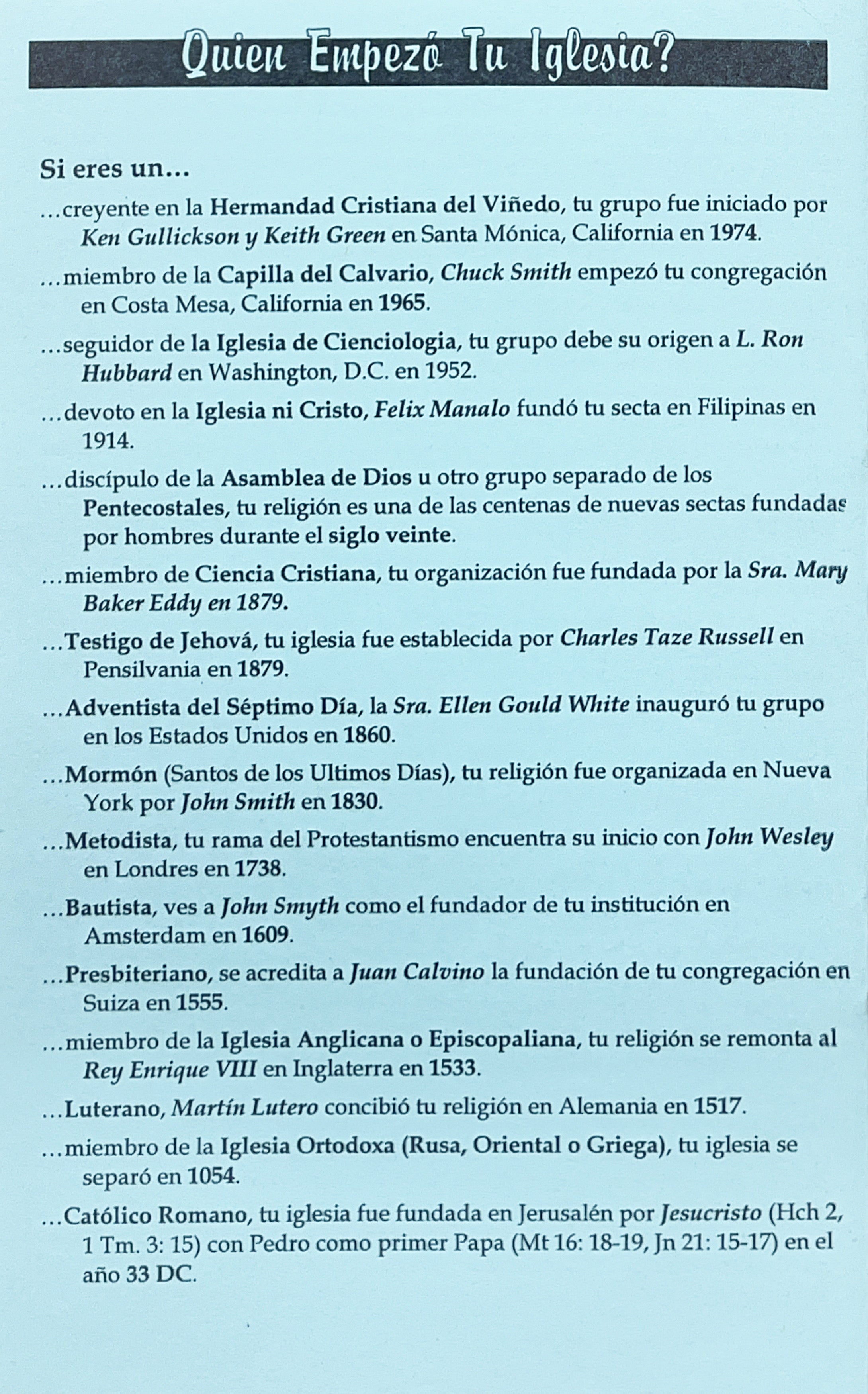 Confesion De Un Romano Catolico